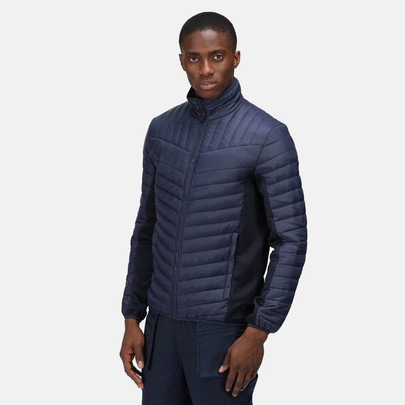 Regatta TRA529 Tourer Hybrid Water Resistant Jacket Navy 3XL
