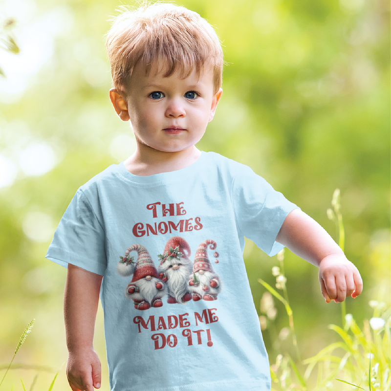 The Gnomes Made Me Do It T-Shirt