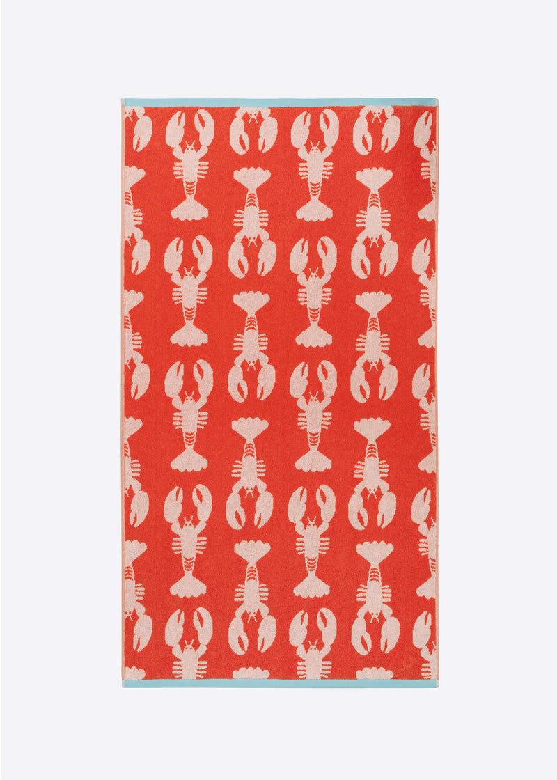 Lobsters Organic Cotton Towels