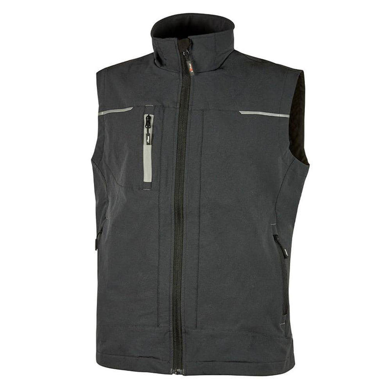 U-Power Saturn 4 Way Stretch Work Gilet Bodywarmer Water Repellent