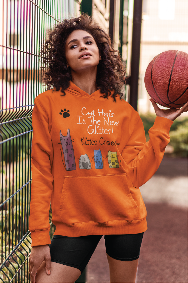 Cat Hair is my Glitter Hoodie