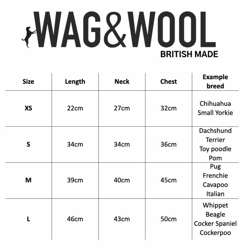 Forest Green British Wool Dog Jumper