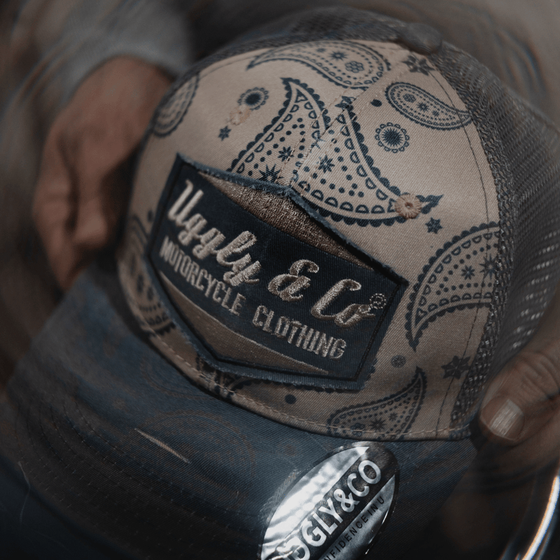 Bandana Diamond Trucker Hat