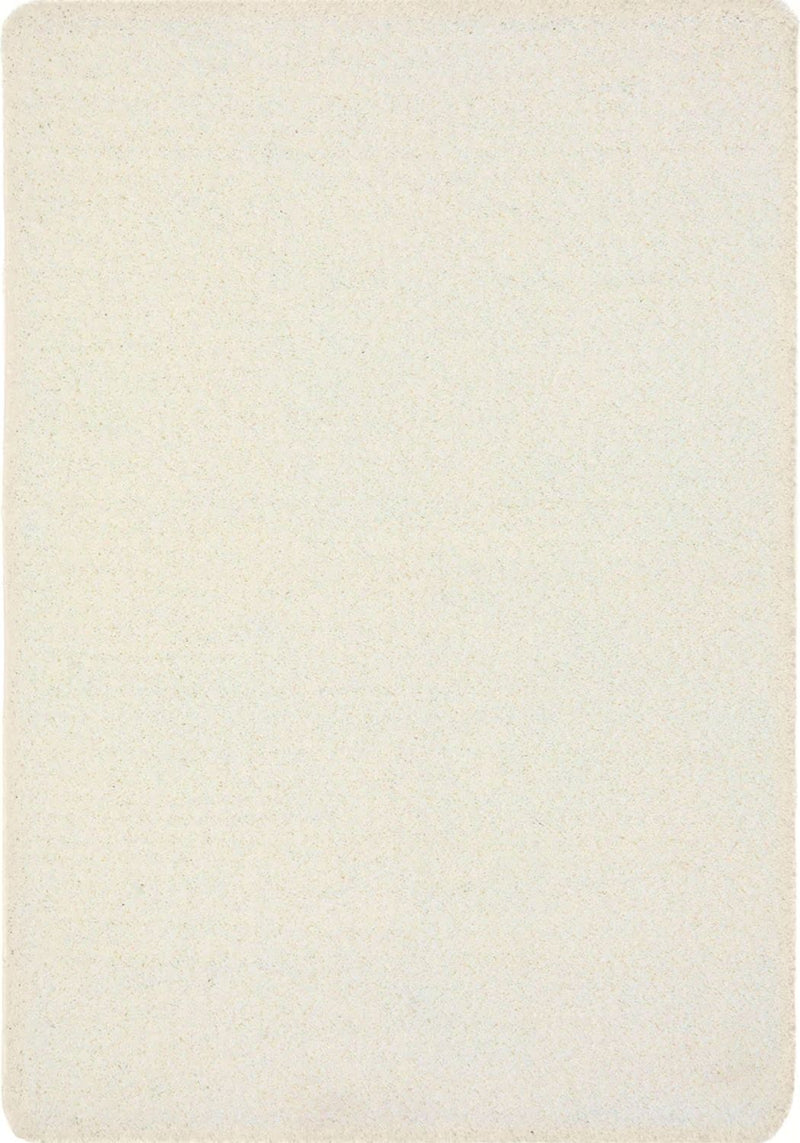 Washable Ghost Ivory Shaggy Rug