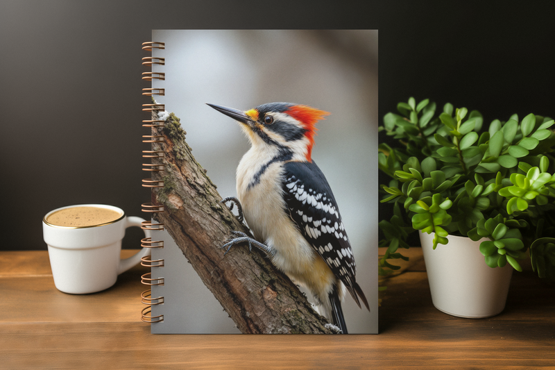 Woodpecker A5 Lined Notebook