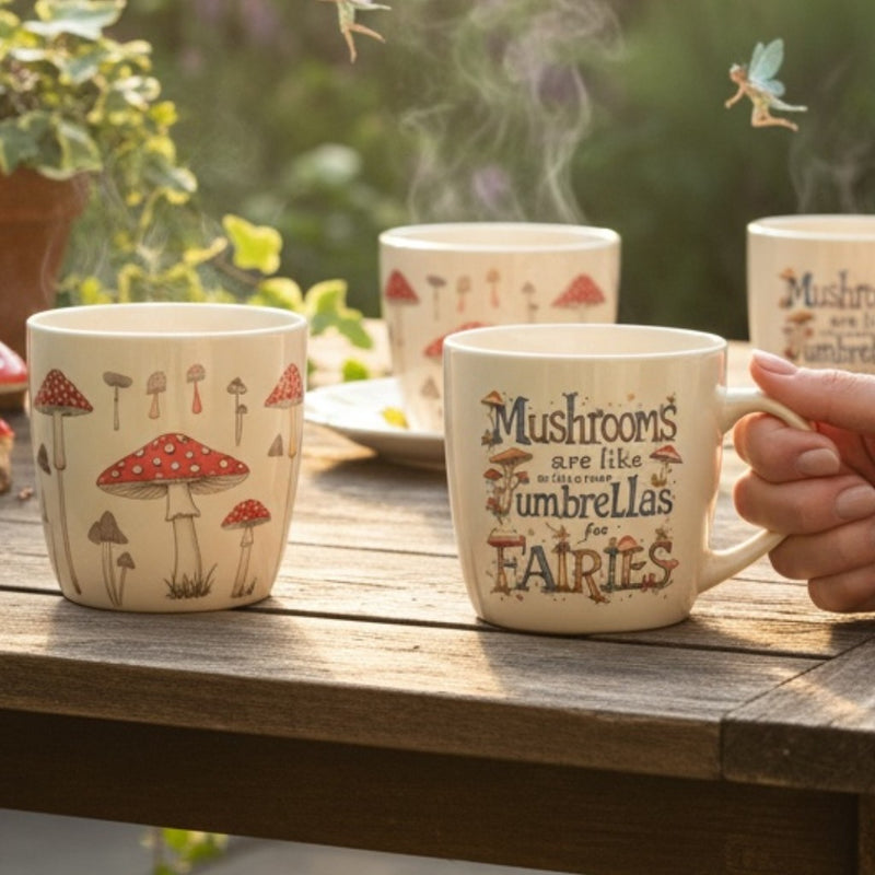 Mushrooms Are Like Umbrellas For Fairies Mug