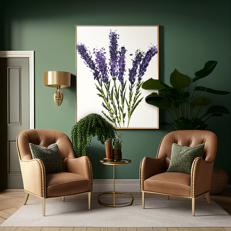 Sprig of Lavender Room Art