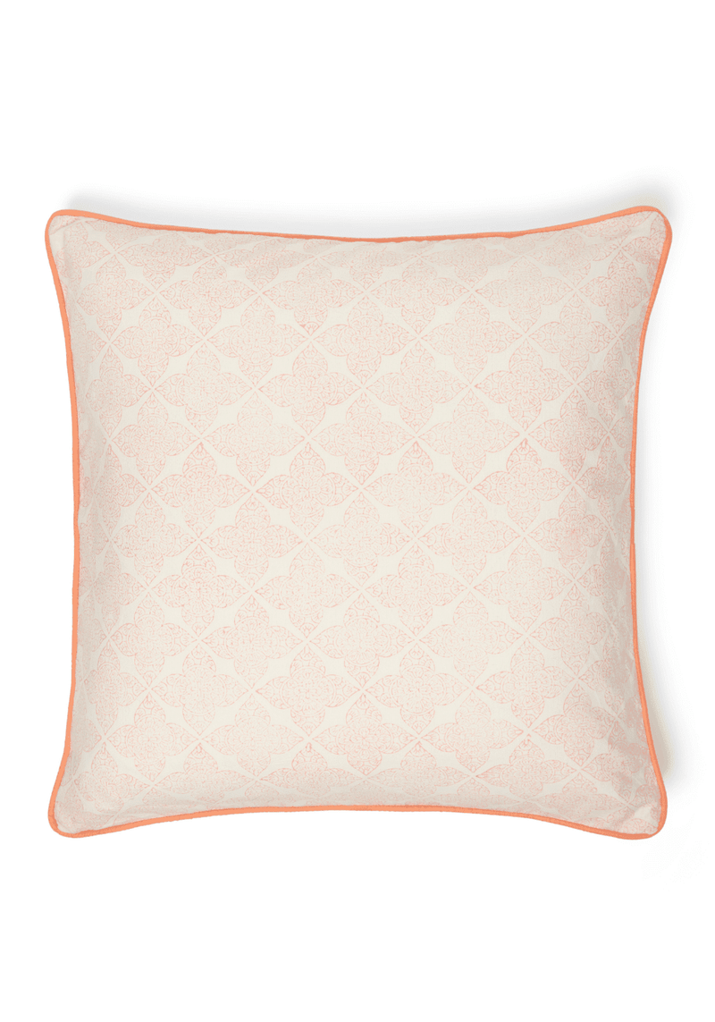 Antonia Blush Trellis Cushion Cover