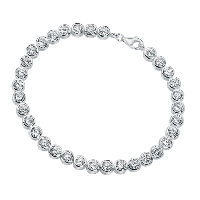 Beginnings Tennis Bracelet with Cubic Zirconia