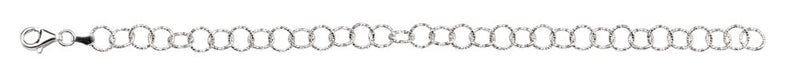 Beginnings Diamond Cut Links Bracelet