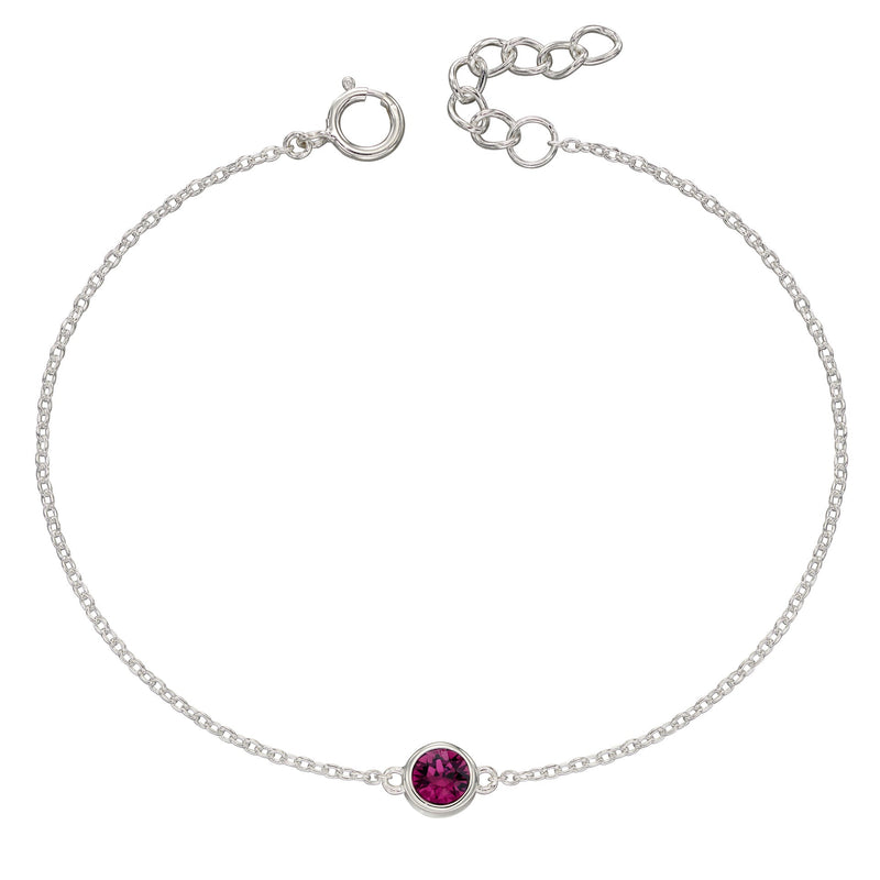 Beginnings Crystal Birthstone Bracelet