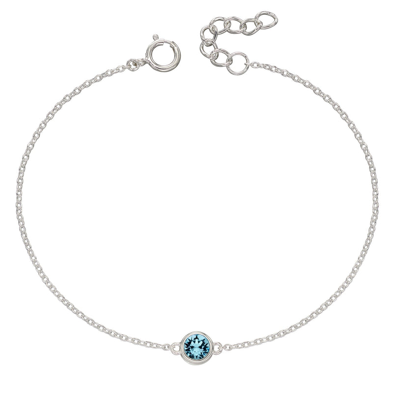 Beginnings Crystal Birthstone Bracelet
