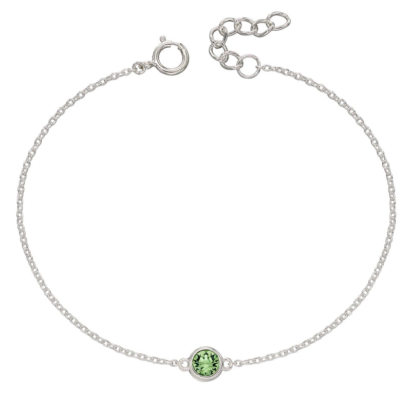 Beginnings Crystal Birthstone Bracelet