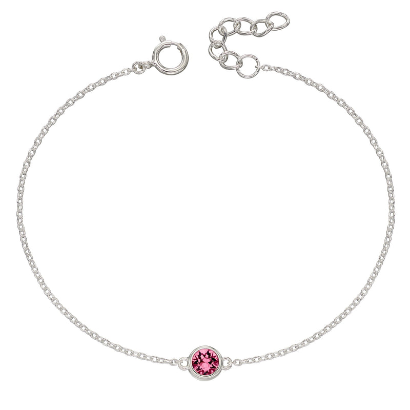 Beginnings Crystal Birthstone Bracelet