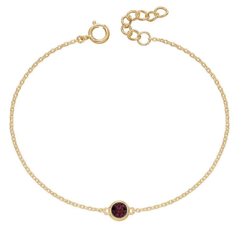 Beginnings Crystal Birthstone Bracelet