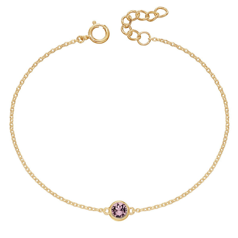 Beginnings Crystal Birthstone Bracelet