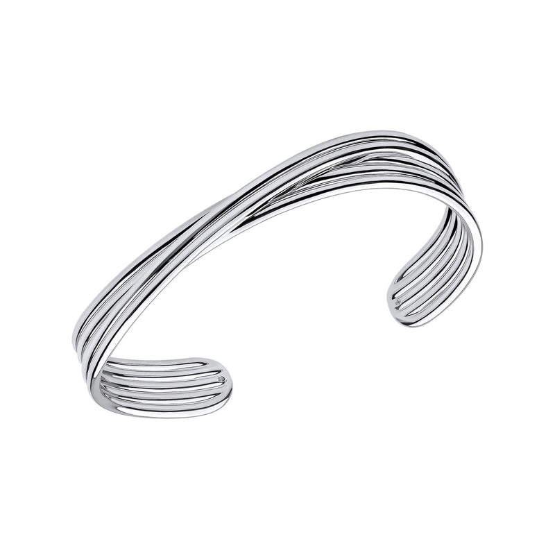 Beginnings Twisted Ridge Cuff Bangle