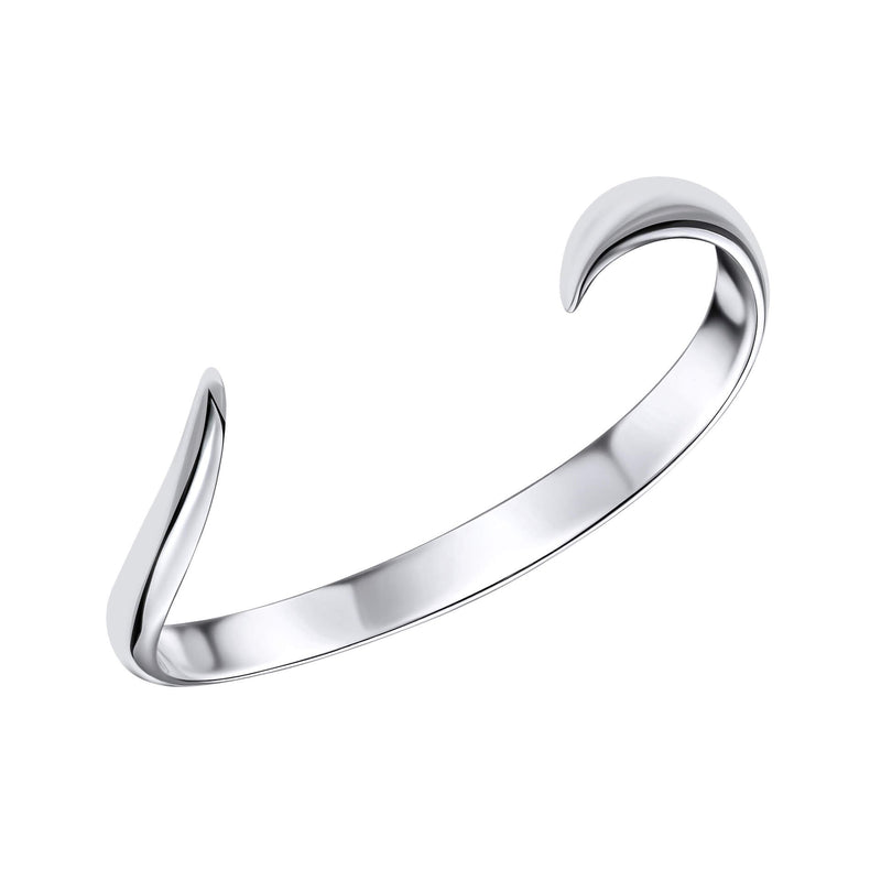 Beginnings Open Ribbon Twist Bangle