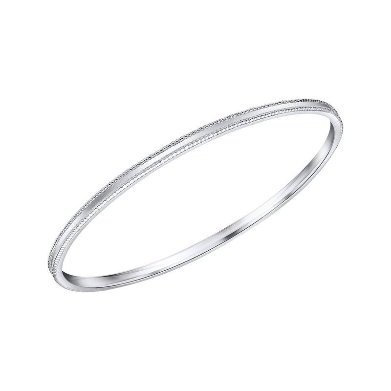 Beginnings Millegrain Bangle