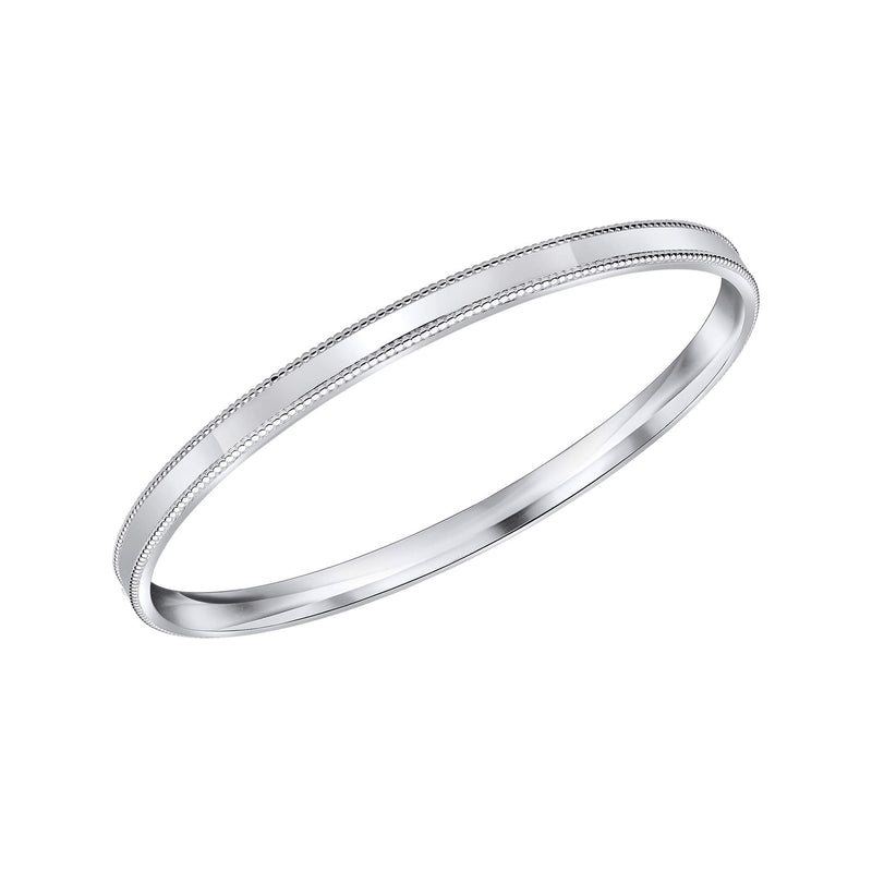 Beginnings Millegrain Bangle