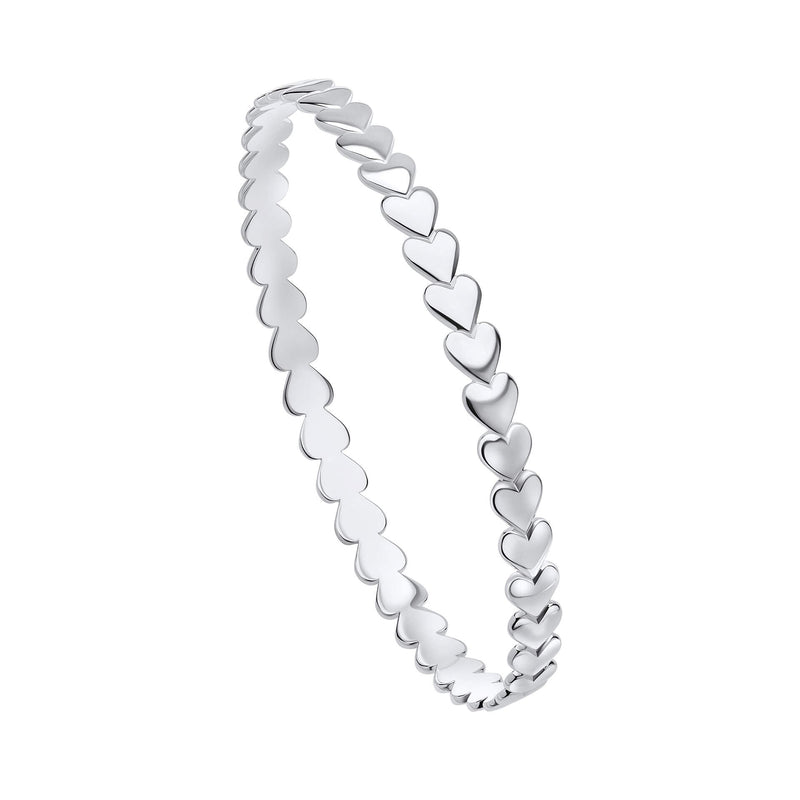Beginnings Heart Sequence 6mm Bangle