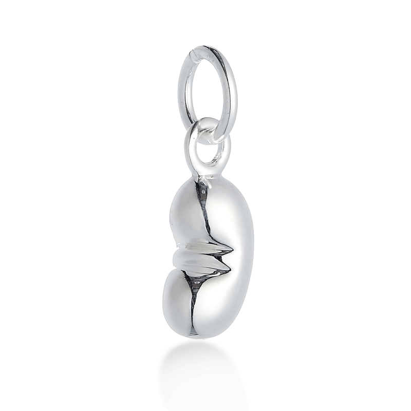 Baby Bean Silver Charm