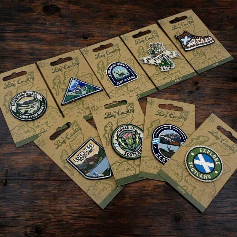 Scotland Travel Patches