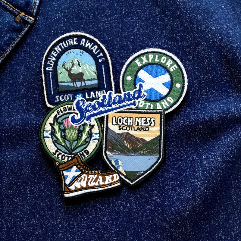 Scotland Travel Patches
