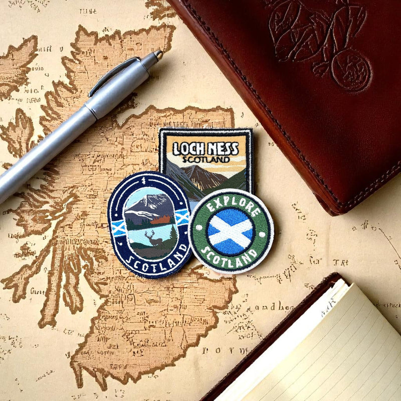 Scotland Travel Patches