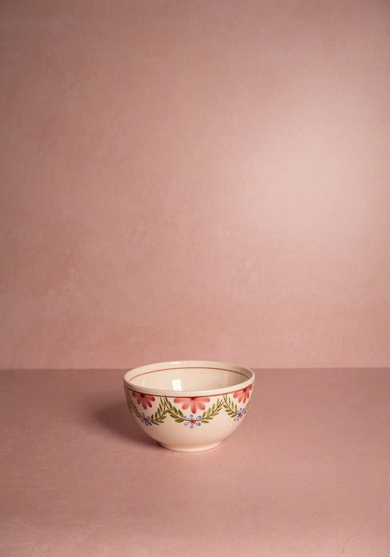 Camilla Cereal Bowl, Green Garland