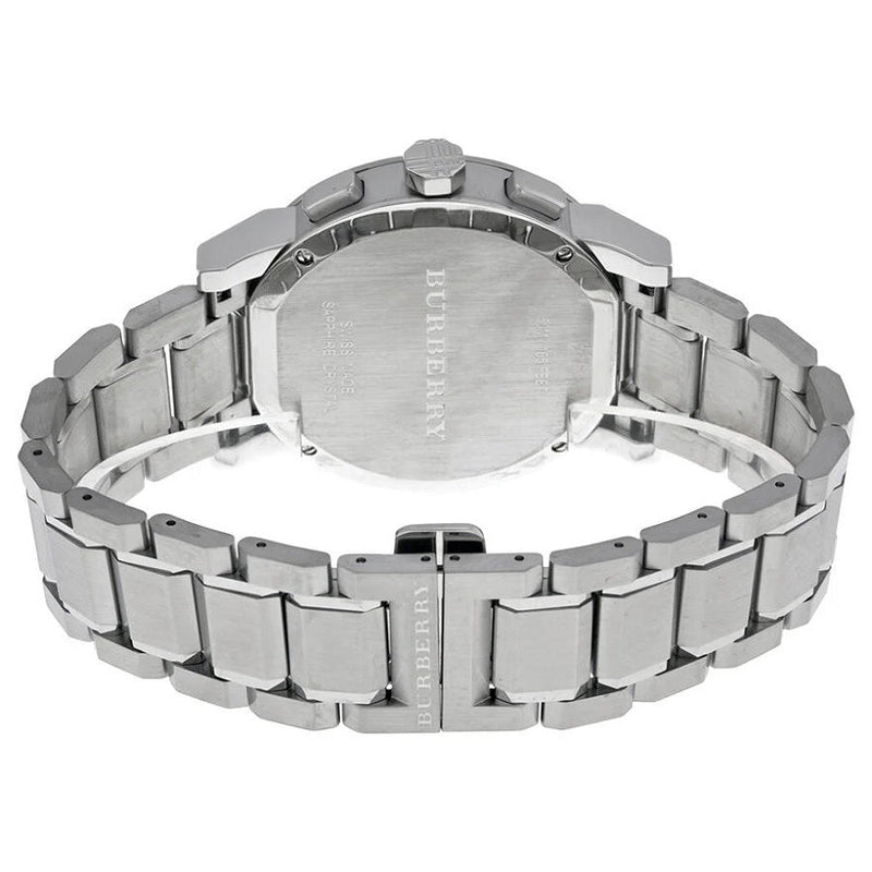 Burberry BU9350 The City Men's Silver Chronograph Watch