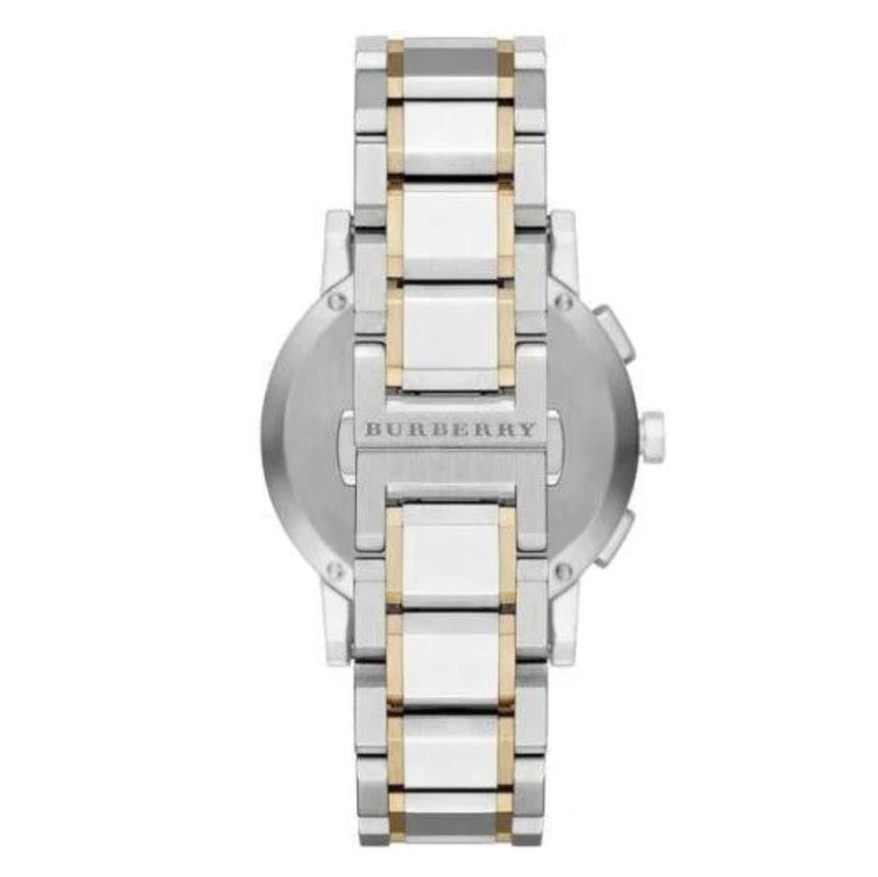 Burberry BU9751 The City Unisex Two-Tone Chronograph Watch