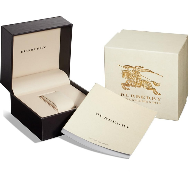 Burberry BU9750 The City Unisex Silver Chronograph Watch
