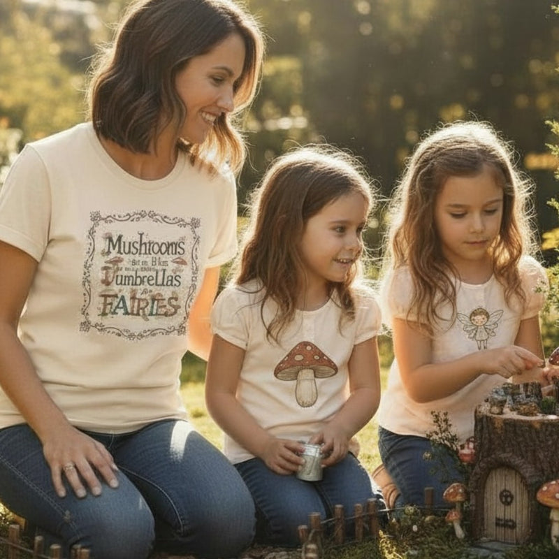 Mushrooms Are Like Umbrellas For Fairies T-Shirts
