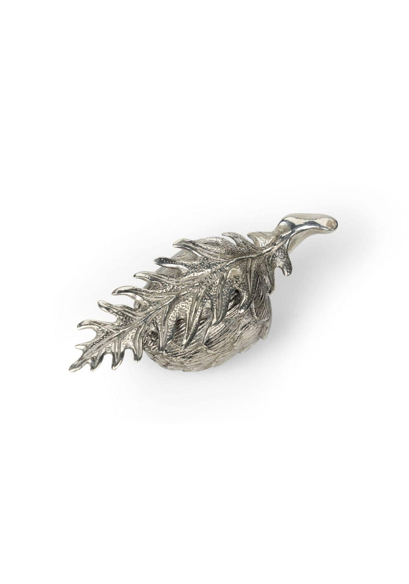 Pewter Artichoke Candleholder - Set of 2