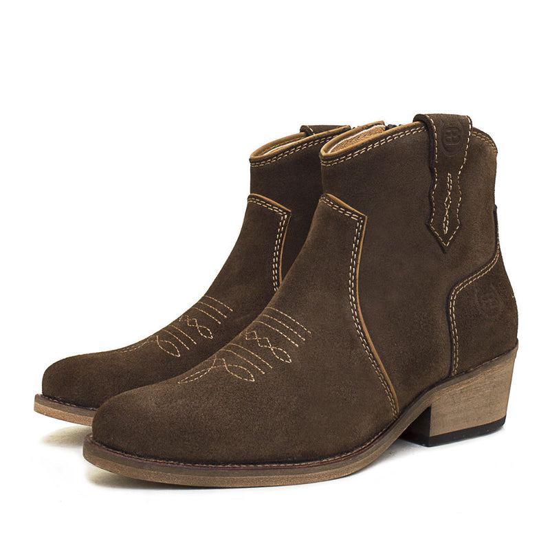 Dixie Cowboy Boots - Brown