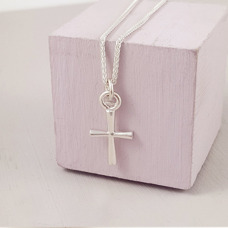 Cross Silver Charm