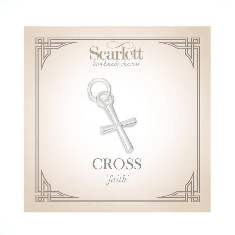 Cross Silver Charm