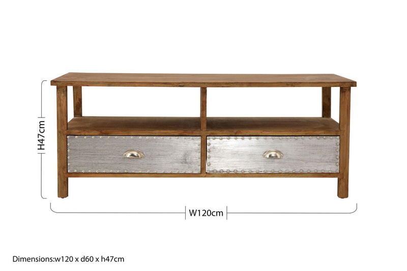 Brown Rectangular Storage Coffee Table, Shoreditch