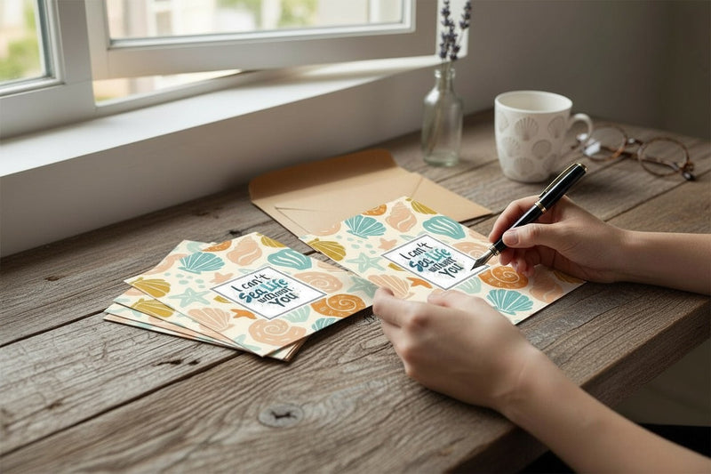 I Cant Sea Life Without You Set Of 6 Notecards