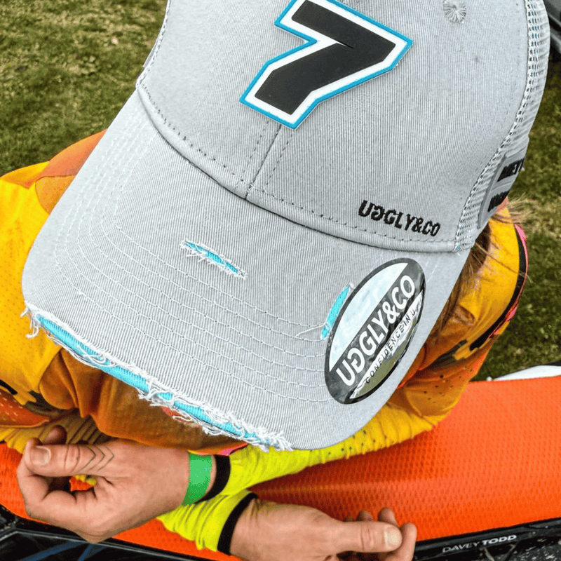 Official Davey Todd Merchandise Trucker Hat - Steel Grey
