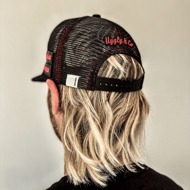 Official Davey Todd Merchandise Trucker Hat - White & Black