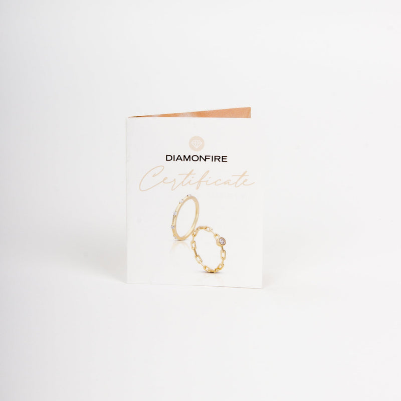 Diamonfire Four Claw Solitaire Stud Earrings