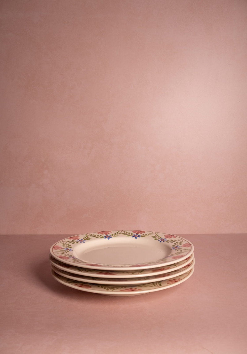 Camilla Dinner Plate, Green Garland