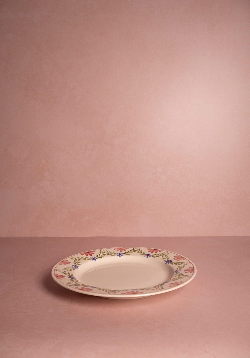 Camilla Dinner Plate, Green Garland