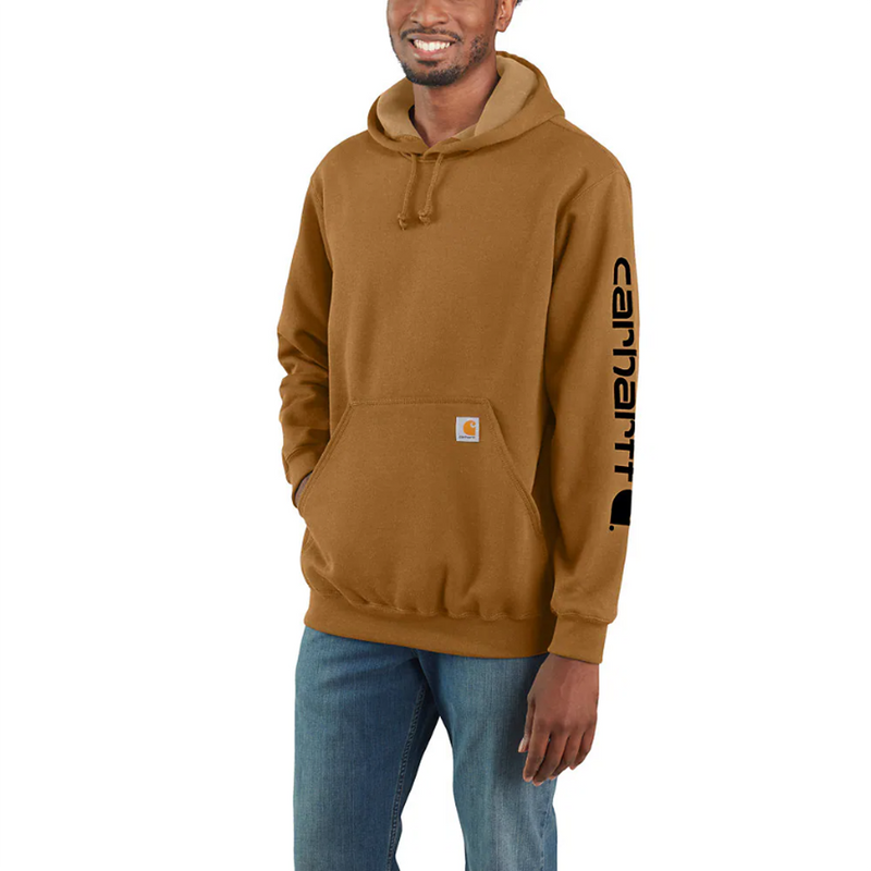 Carhartt K288 Loose Fit Midweight Logo Sleeve Graphic Hoodie NEW 2025 COLOURS