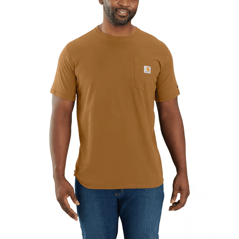 Carhartt 106652 Force Relaxed Fit Midweight Short-Sleeve Pocket T-Shirt