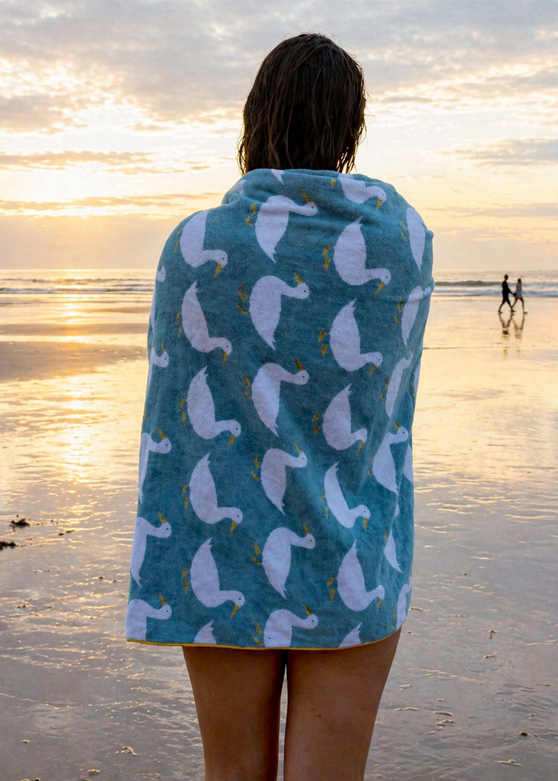 Waddling Ducks Organic Cotton Towels