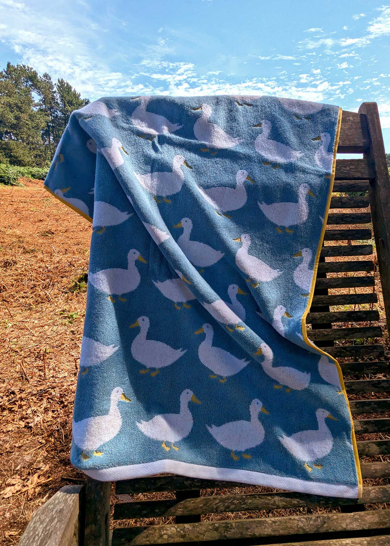 Waddling Ducks Organic Cotton Towels