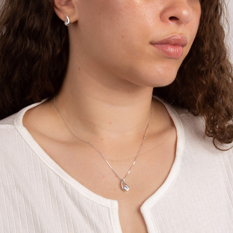 Beginnings Teardrop Stud Earrings